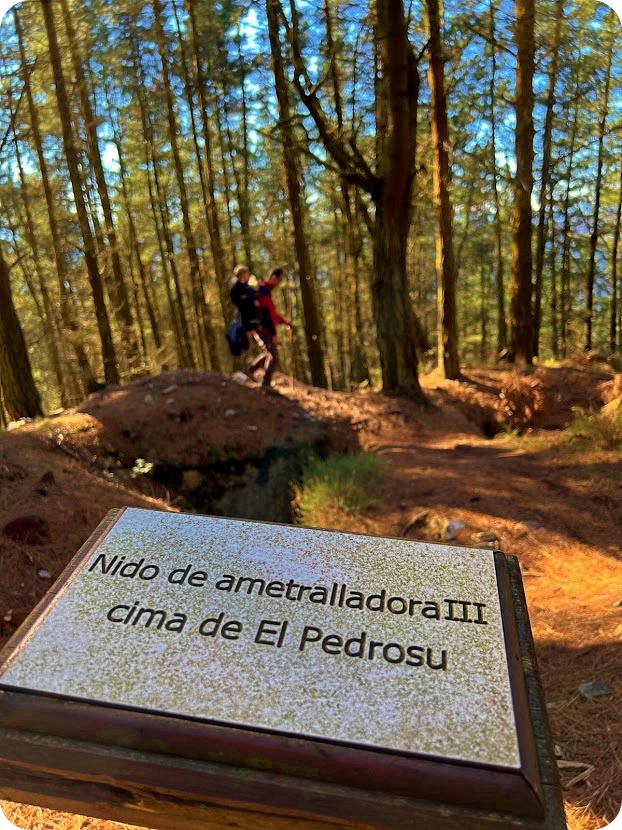 PLANES EN ASTURIAS, TRINCHERAS EN CANDAMO